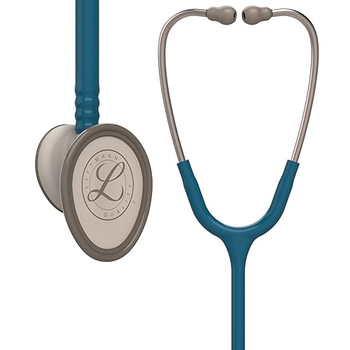 3M Littmann Lightweight II S.E. Stethoscope, 2452, 28" Caribbean Blue Tube - Caribbean Blue Tube