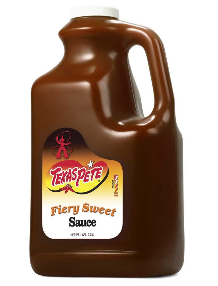 Texas Pete Fiery Sweet Wing Sauce, 1 Gallon -- 4 per case.