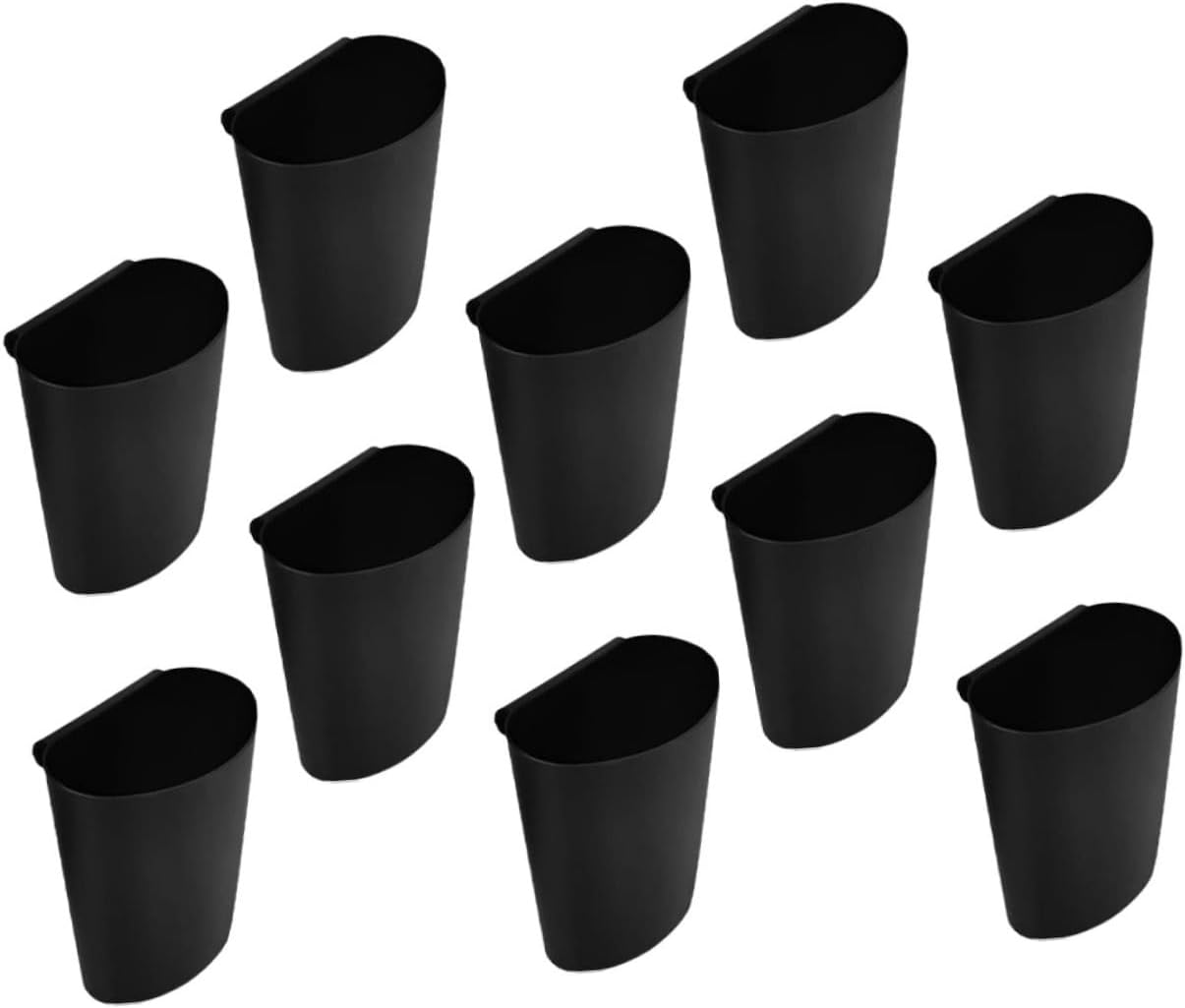 Unomor Hanging Storage Basket 10pcs Rolling Cart Accessories Home Basket for Organizing