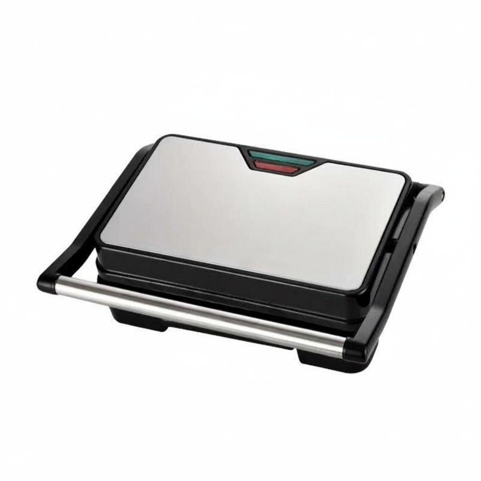 Non-Stick Plates Panini Press Double-Sided Heating Contact Grill Multi-Functional Indoor Electric Grill 180° Flat Opening for Dorm Room, Us 110V-image-29