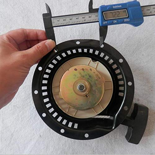 Herramientas para exteriores KIT de arranque y taza de retroceso L40 para YANMAR L48 211CC, cubierta de arranque por cuerda diésel, mango de agarre de cuerda de resorte, conjunto de timón Piezas de re