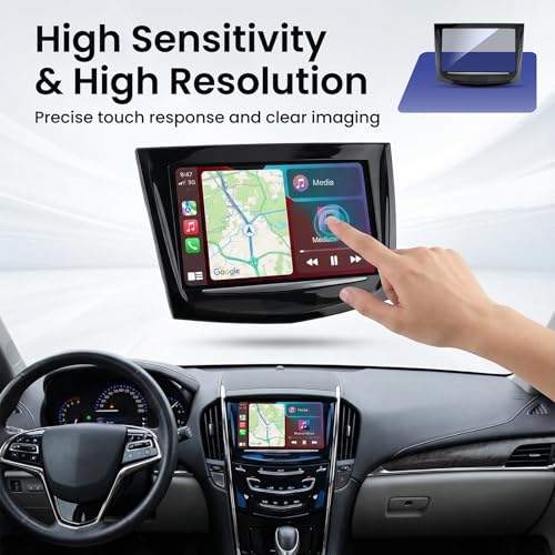 Image of High Soar OEM Spec Cadillac CUE Touch Screen Display Direct Replacement for ATS Escalade CTS SRX XTS Models