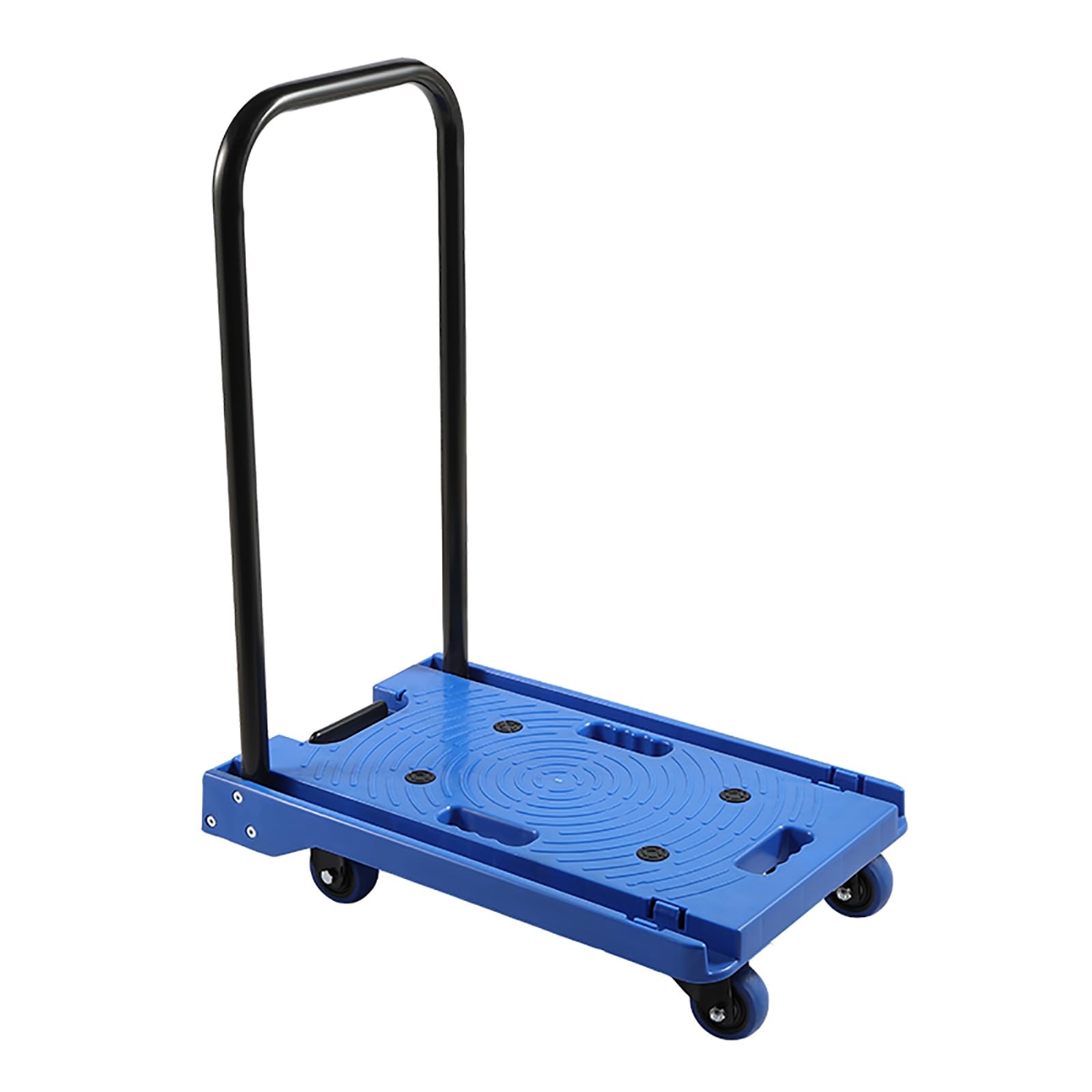 LKLNKVL Handcart, Load Capacity 150kg/330lbs, Lightweight and Portable, Save Space, for Shopping/Camping/Moving(Blue)