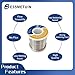 60/40 Solder for Stained Glass, 1 Lb Spool, Dia 1/8