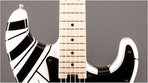 Miniatura 5 de EVH Striped series Guitarra eléctrica, Blanco/Negro Rayas negras y blancas,Rayas rojas, negras y blancas