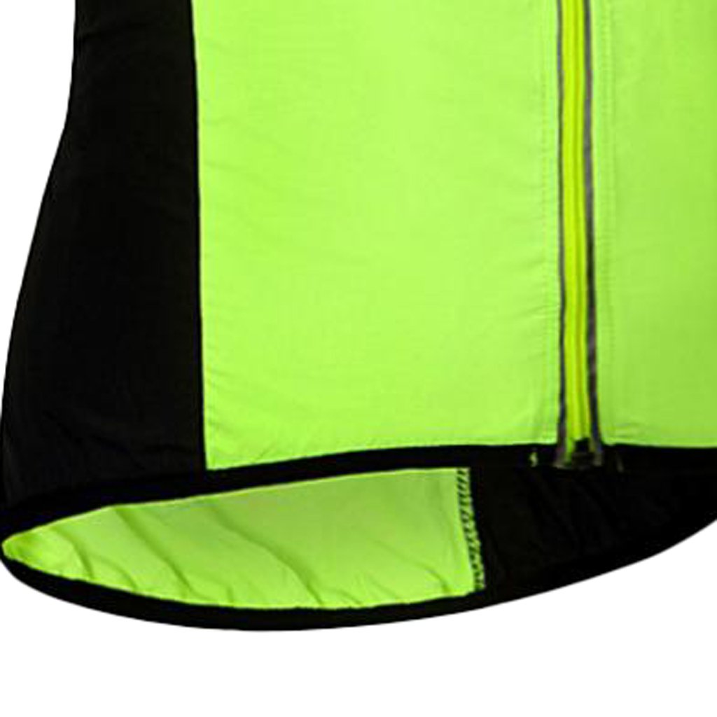 ubersweet Uni Reflective Bike Cycling Windproof Vest Running Sports Coat XXL Green-picture-36