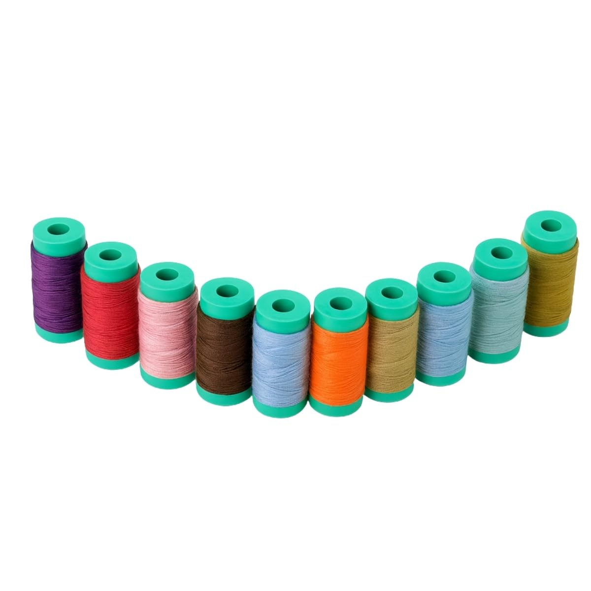 Dikiş İpliği Seti – 120 Numara Polyester, 12 Renkli 4 cm Bobin | Dayanıklı, Parlak ve Yüksek Kaliteli Dikiş İpi