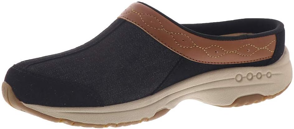 Easy Spirit Travelcoast Womens Slip On 85 BM US BlackTan