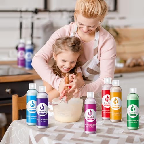 Image of Fushia Gel Food Coloring - 4.5 oz Professional Grade Concentrated Food Dye, Gel Based Coloring for Icing, Baking, Cake Decorating & Cookies