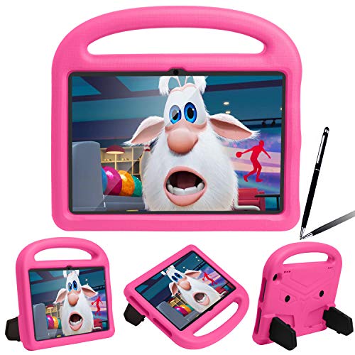 Kindle Fire HD 8 2020 ��10����P�[�XFire HD 8 Plus�^�u���b�g �P�[�XEVA�� �y�� ���܂肽���݉\ ������t�� �q�������ی�J�o�[�yMYH�zFire HD 8 2020/HD 8 Plus �R�ۖ��Ő� �X�^���h�@�\ 