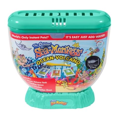 Sea-Monkeys® Ocean Volcano - World's Only Instant Pets® - Assorted Colors - Ages 6+ (Pack of 1) Cover