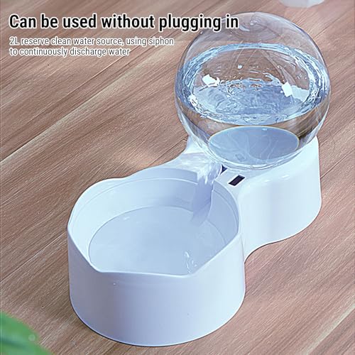 Fuente de agua automática para gatos 2.5L capacidad miniatura 7