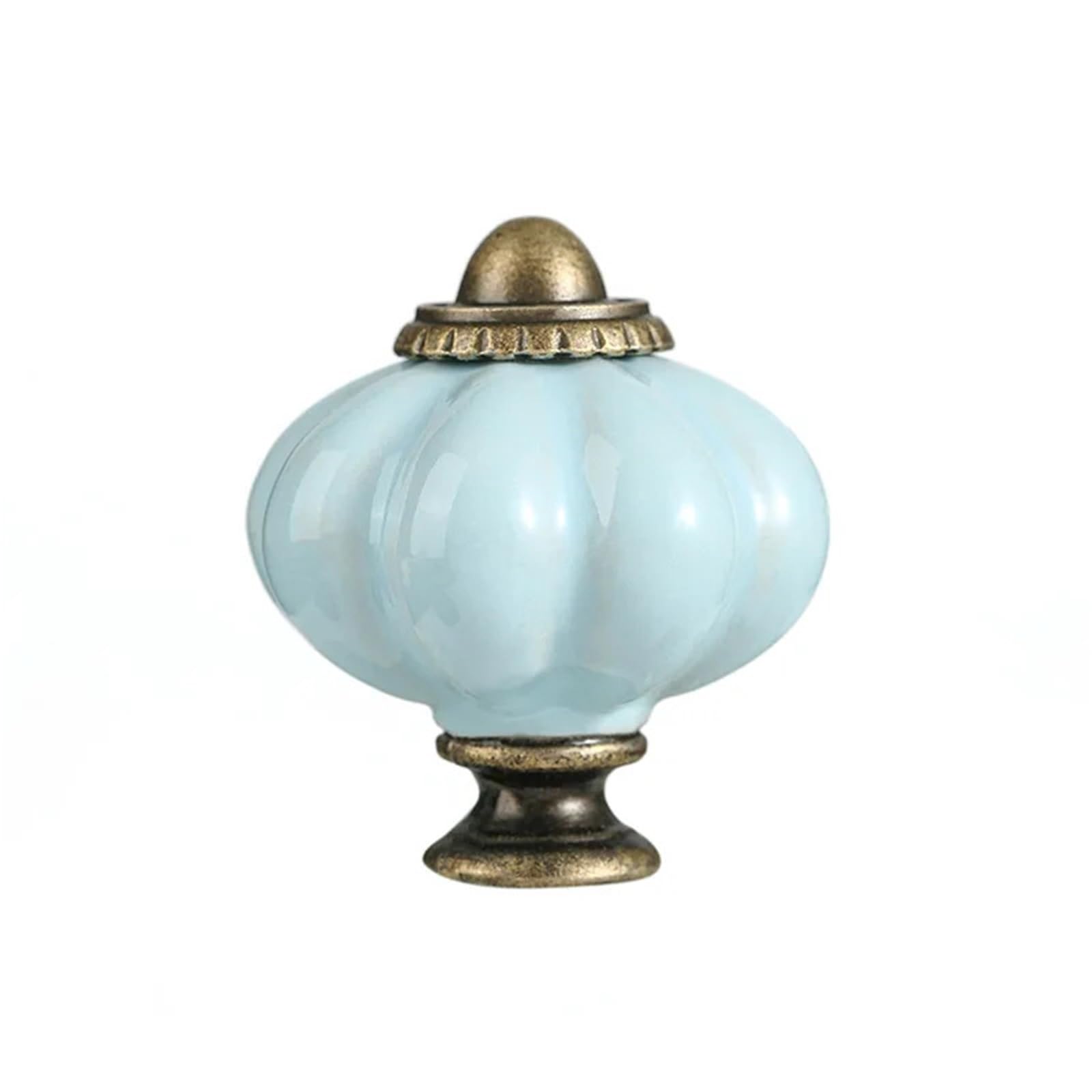Cidegoo 6PCS Ceramic Cabinet Knobs Kitchen Pulls Dresser Door Handles