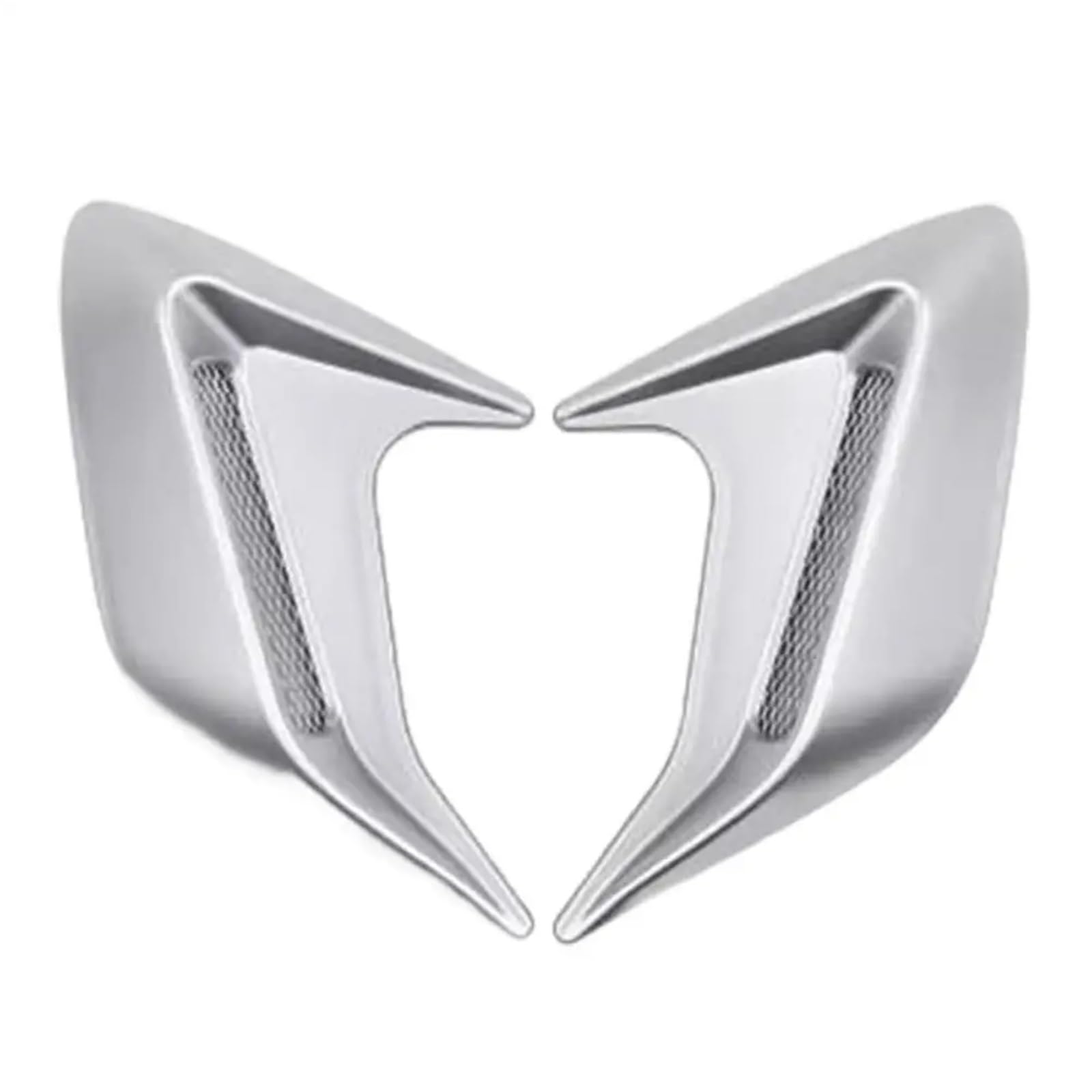 Car Side Wing Trim Car Side Vent Sticker Air Flow Sticker Shark Vent Outlet Trim(C)