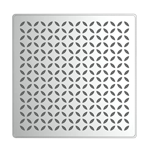 TOSCH Stainless Steel 304 Premium Jasmine Shower 8 Inch(SERIES-SUPER HEAVY) Self cleaning with 18 Inch Rectangle Shower Arm (B09K5JSSNN) Amazon Price History, Amazon Price Tracker