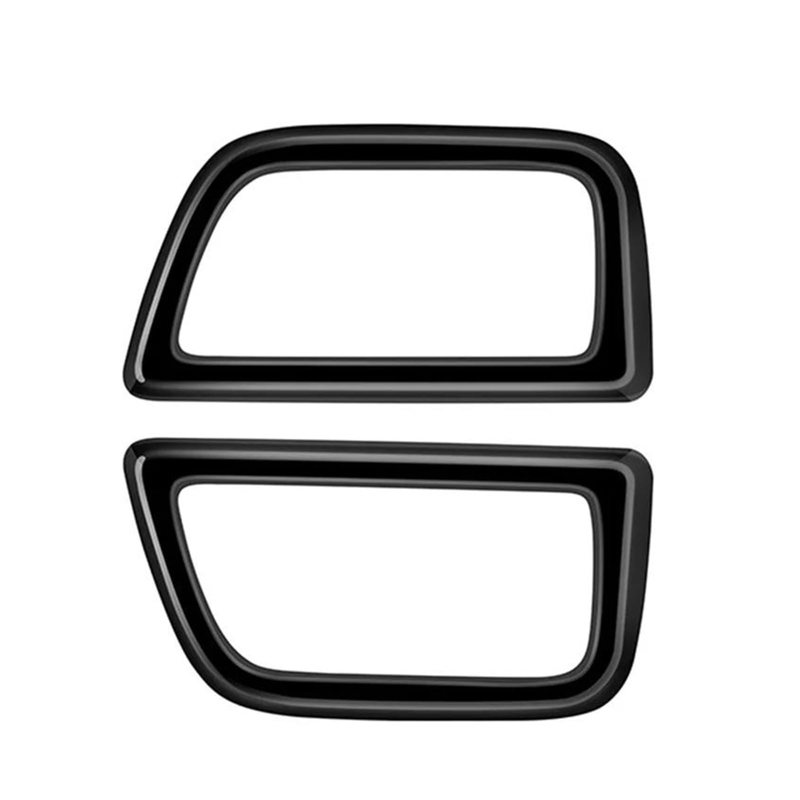 FHCBUTAE Car Inner Door Handle Door Handle Trim Frame for Daihatsu for TAFT 2024 Car Interior Accessories(Bright Black)