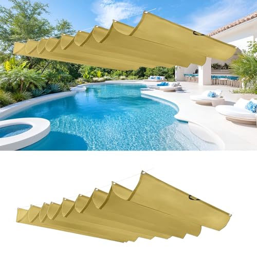 Voile d'ombrage 70x820 imperméable et résistant aux déchirures