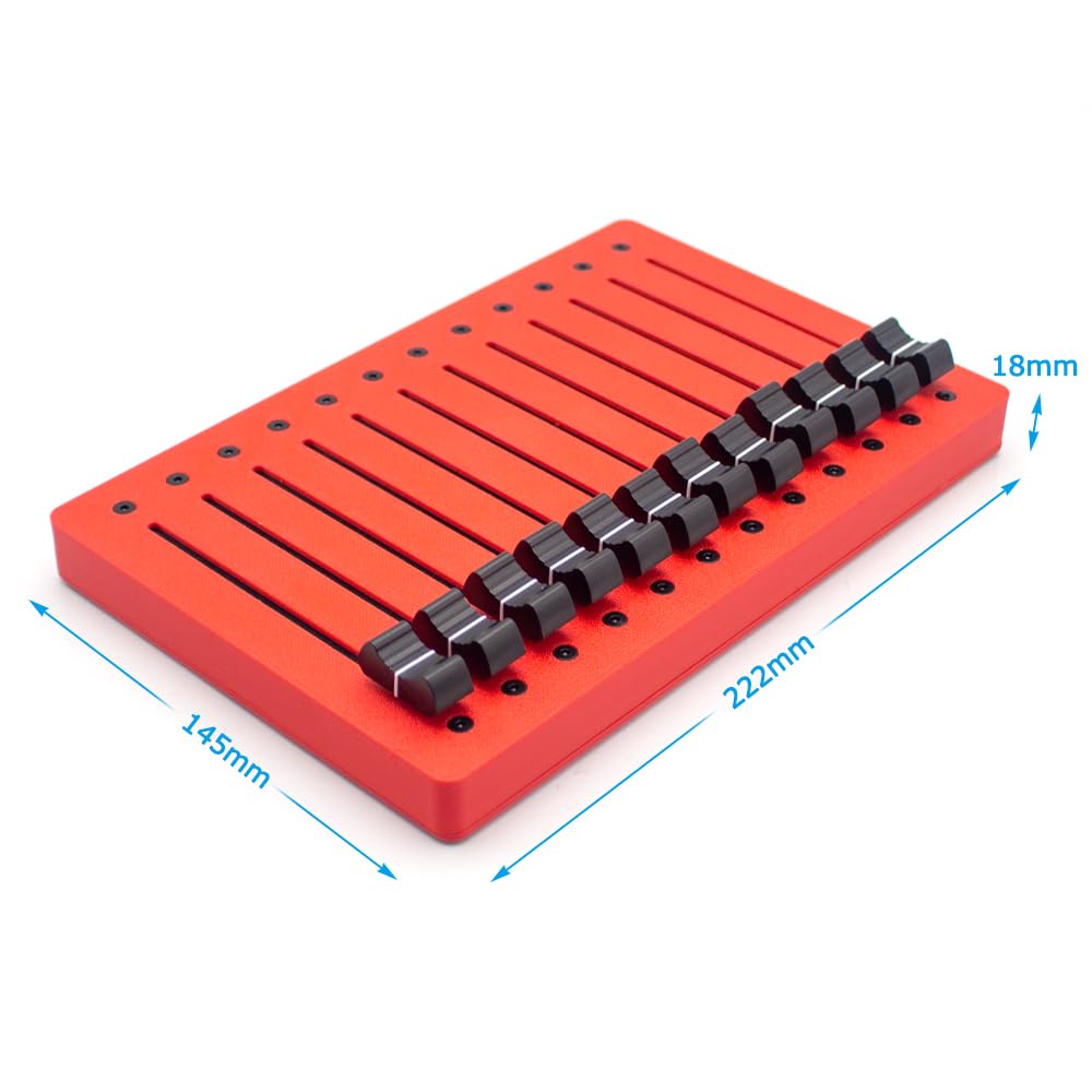 Controller MIDI a 12 Canali con Fader da 10 CM, Fader ad Alta Precisione, USB Plug & Play