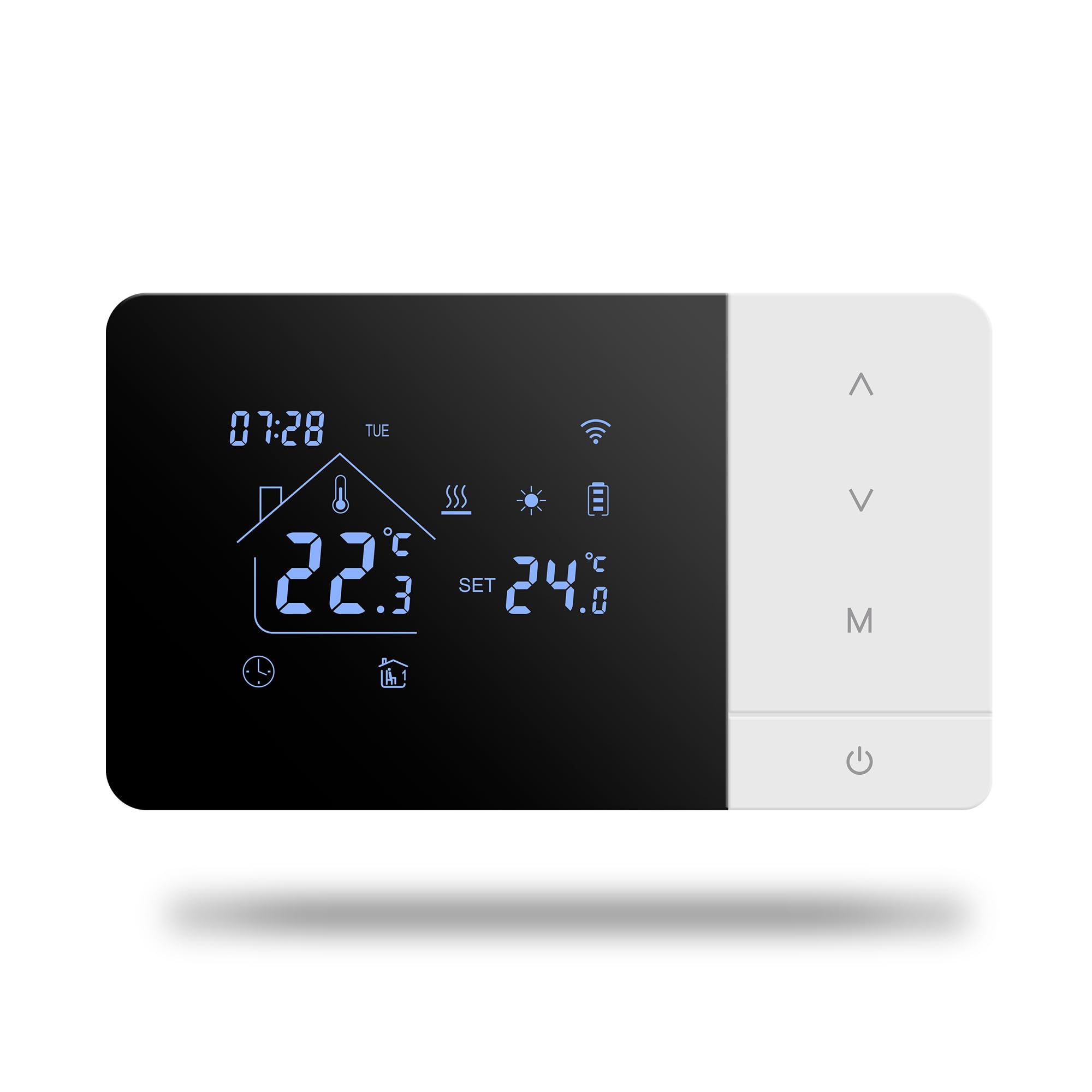 BEOK CONTROLS Thermostat für Gasheizkessel, Kabelloses Heizungsthermostat