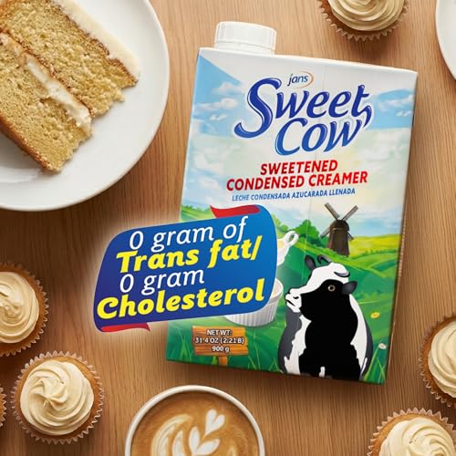 Image of Jans Sweet Cow Sweetened Condensed Milk, 31.4 oz Resealable Tetrapak
