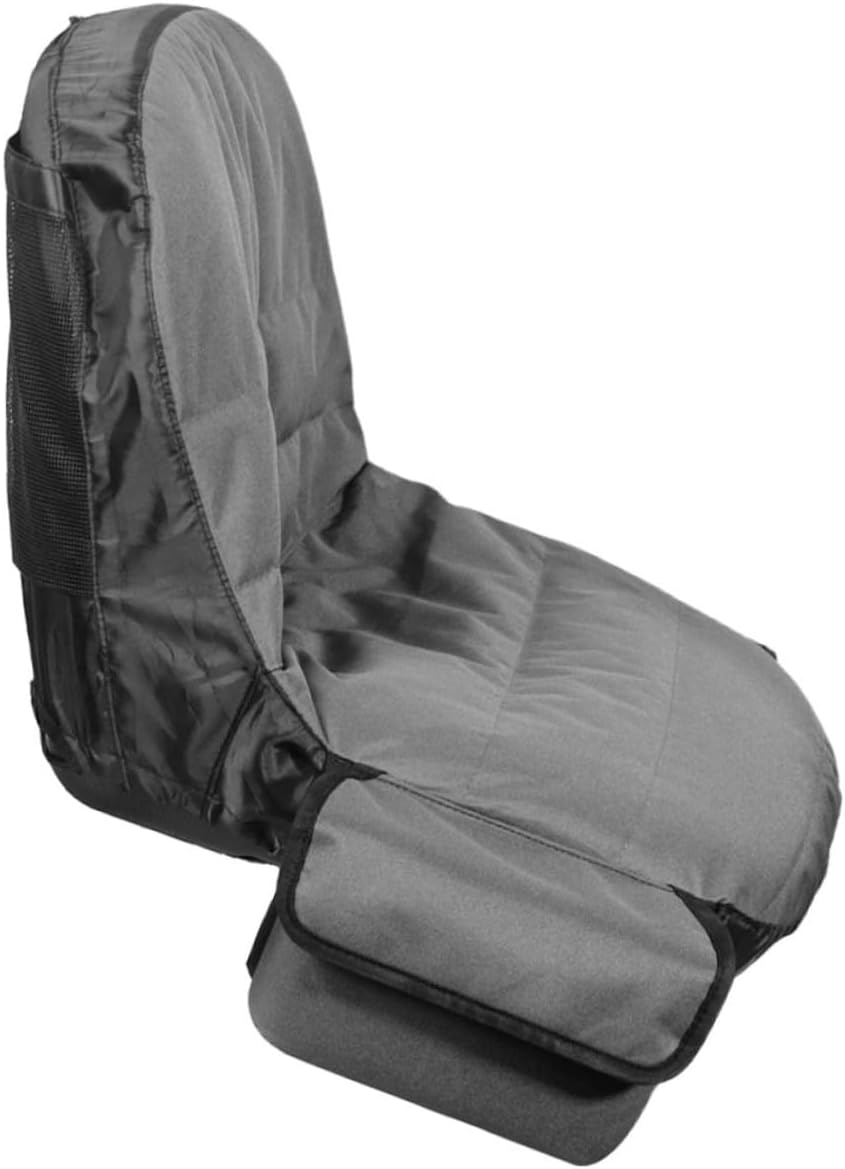Tractor Seat Cover Lawn Mower Seat Protector Storage Bag Comfortable for Riding Lawn Mowers