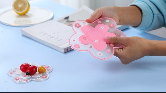 Amazon.com: Sakura Coffee Cup Mat Kawaii Coaster 2PCS Cute Cherry