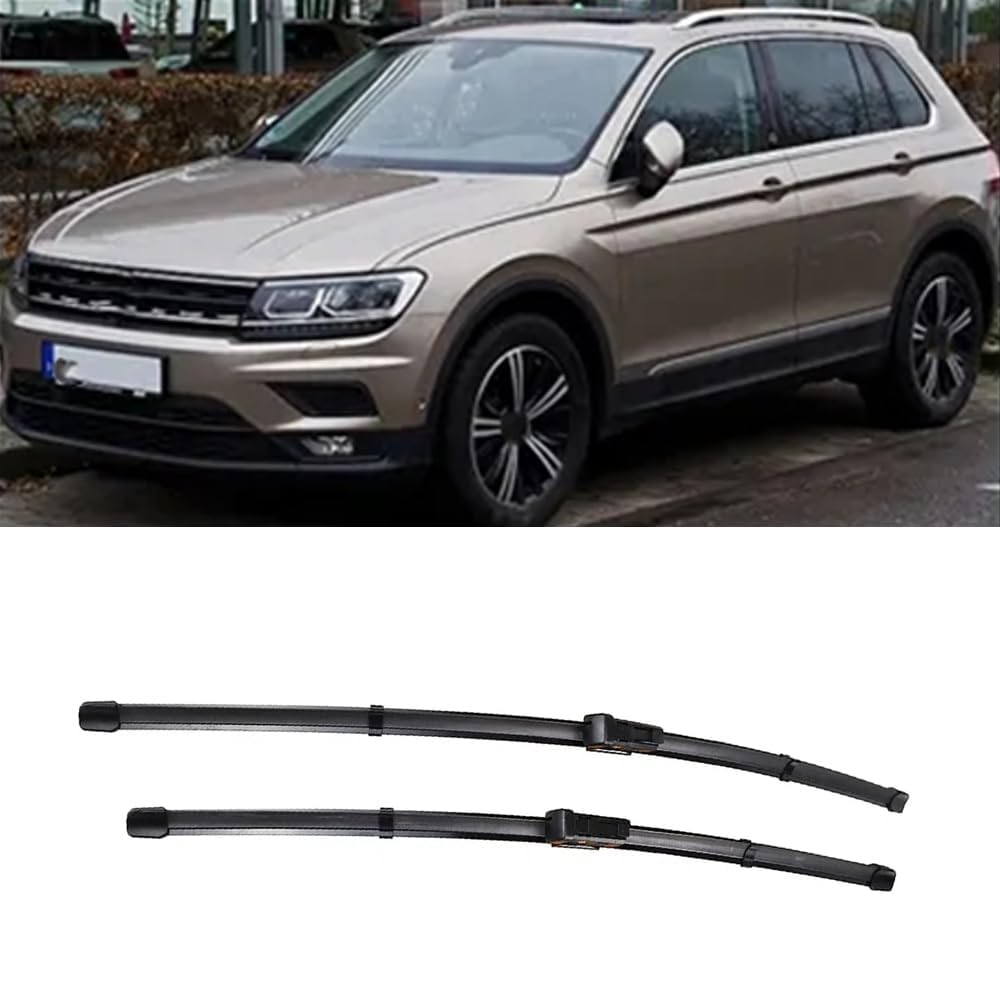 Essuie-glace Tiguan MK2 2017-2023 | Haute résistance et ajustement 26-21"