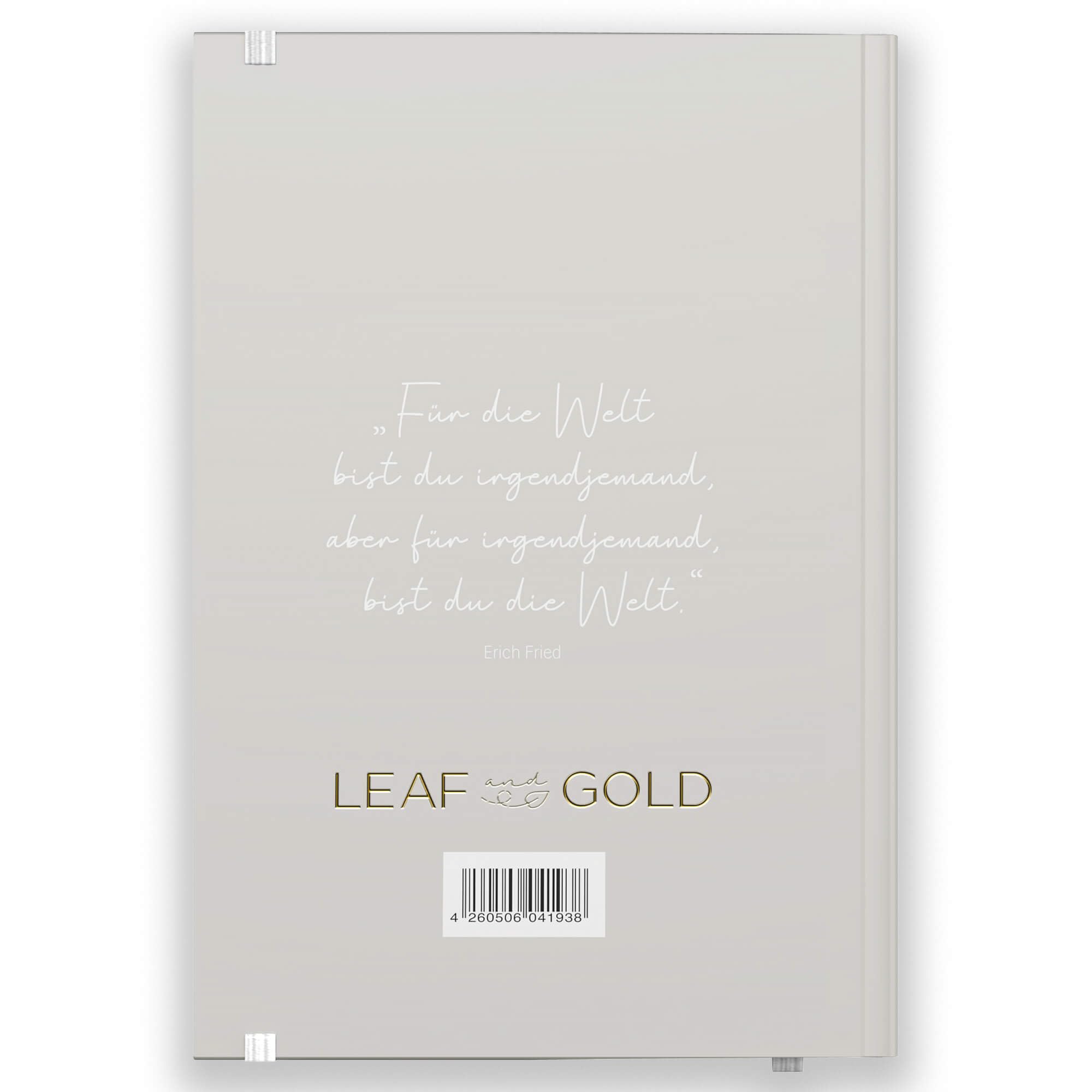 LEAF & GOLD® Hochzeitsplaner – Liebevoll gestaltet, 180 Seiten, Hardcover mit Buchverschluss, Inkl. Stickerbogen, Made in Europe, 17 x 24 cm