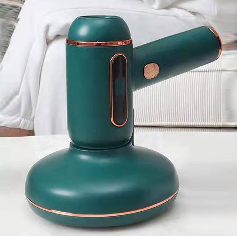 katlyaginVacuum Cleaner Mites Removal Instrument,Wireless Handheld Mattress Cleaner Machine UV Deep Cleaning 7500Pa Dust Mite Remover for Upholstery & Mattresses,Green