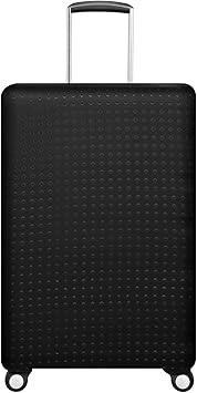 review GOXUNYUAN Luggage Cover, Protective Washable Suitcase Cover - Travel Elastic Spandex Suitcase Protector Fits 26 to 29 Inch Black