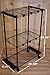 Old Cedar Outfitters Rolling Rod Cart and Tackle Trolley Holds 12 Rod and Reel Combo for Garage and Home Storage