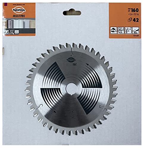 Hawera Kreissägeblatt 160 x 20 x 2,4 mm 42Z TR-F Multimaterial Cover