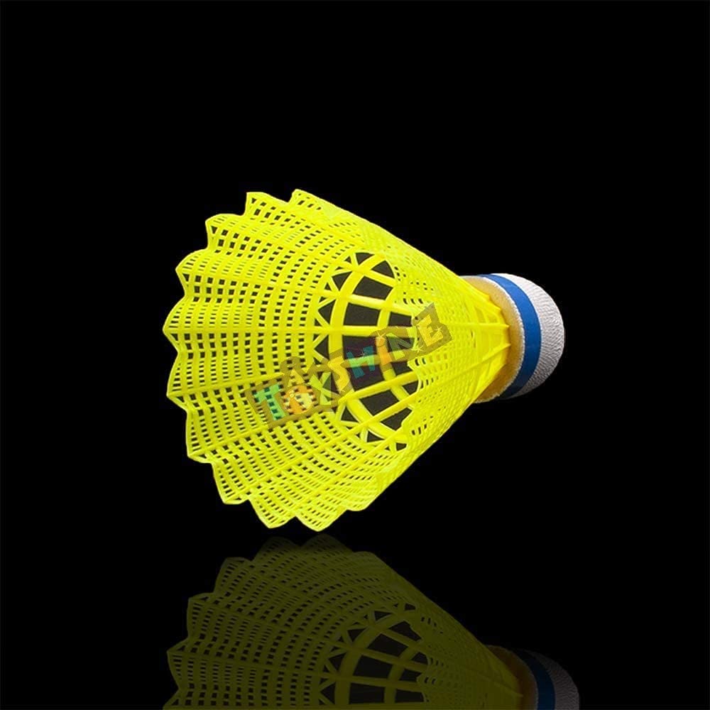 Toyshine Multicolor Nylon Stable and Sturdy Badminton Shuttlecocks/Shuttles - Pack of 6 (SSTP) 1