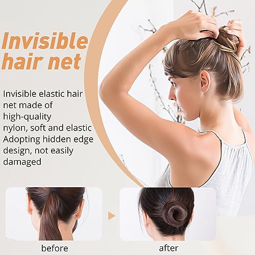 CLDURHGE Retine per Capelli, 80 Pezzi Retine per
