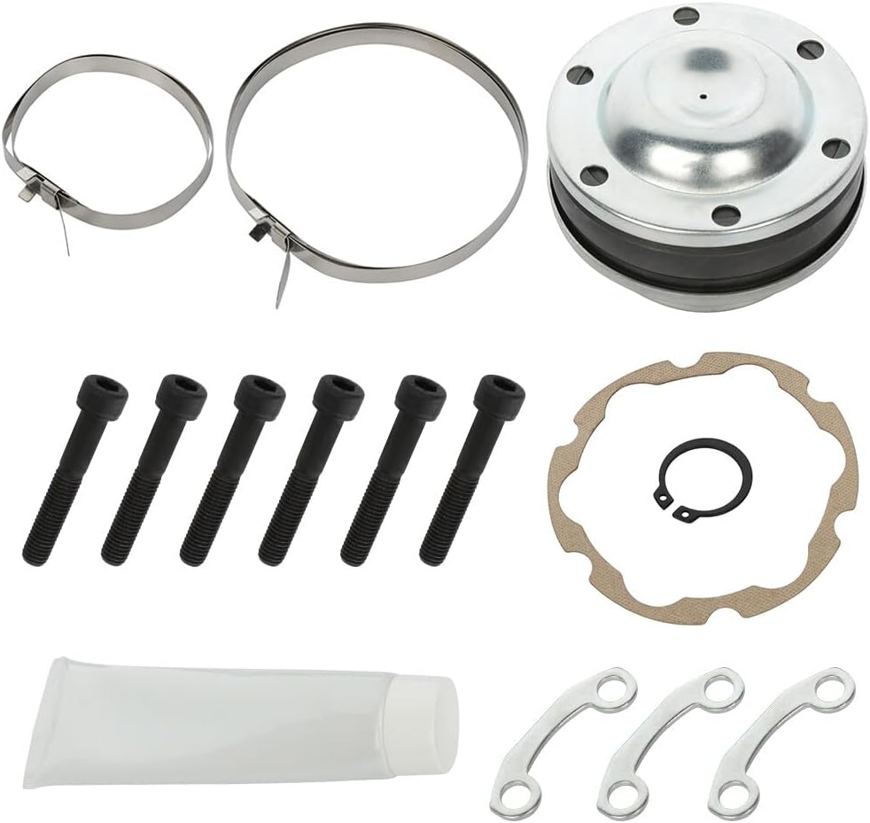 SCITOO Front CV Joint Boot Kit for Dodge for Jeep for Mitsubishi Dakota Durango Commander Grand Cherokee Raider 4.7L 3.9L 5.9L 2.5L 3.7L 5.7L 6.1L