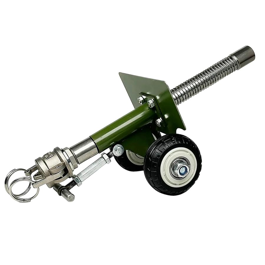 MOBUKJUU Artillery Model Decorative Realistic Heavy Duty Metal Alloy Mini Artillery Figurine Miniature Artillery Launcher Statue