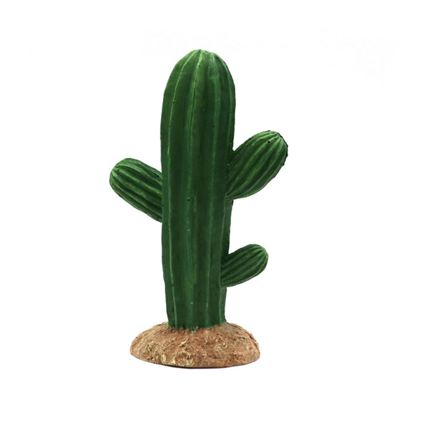 Realistyczny żywiczny kaktus ornament do terrariów gadów i akwariów