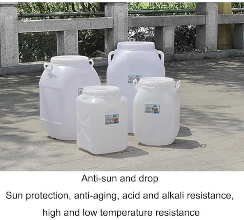 Food-Grade Fermentation Barrels,Honey Storage Barrels, Sealed Wine-Making Barrels with Lids, Thick Food-Grade Water Storage Containers, Fermentation Barrels, Wine Barrels