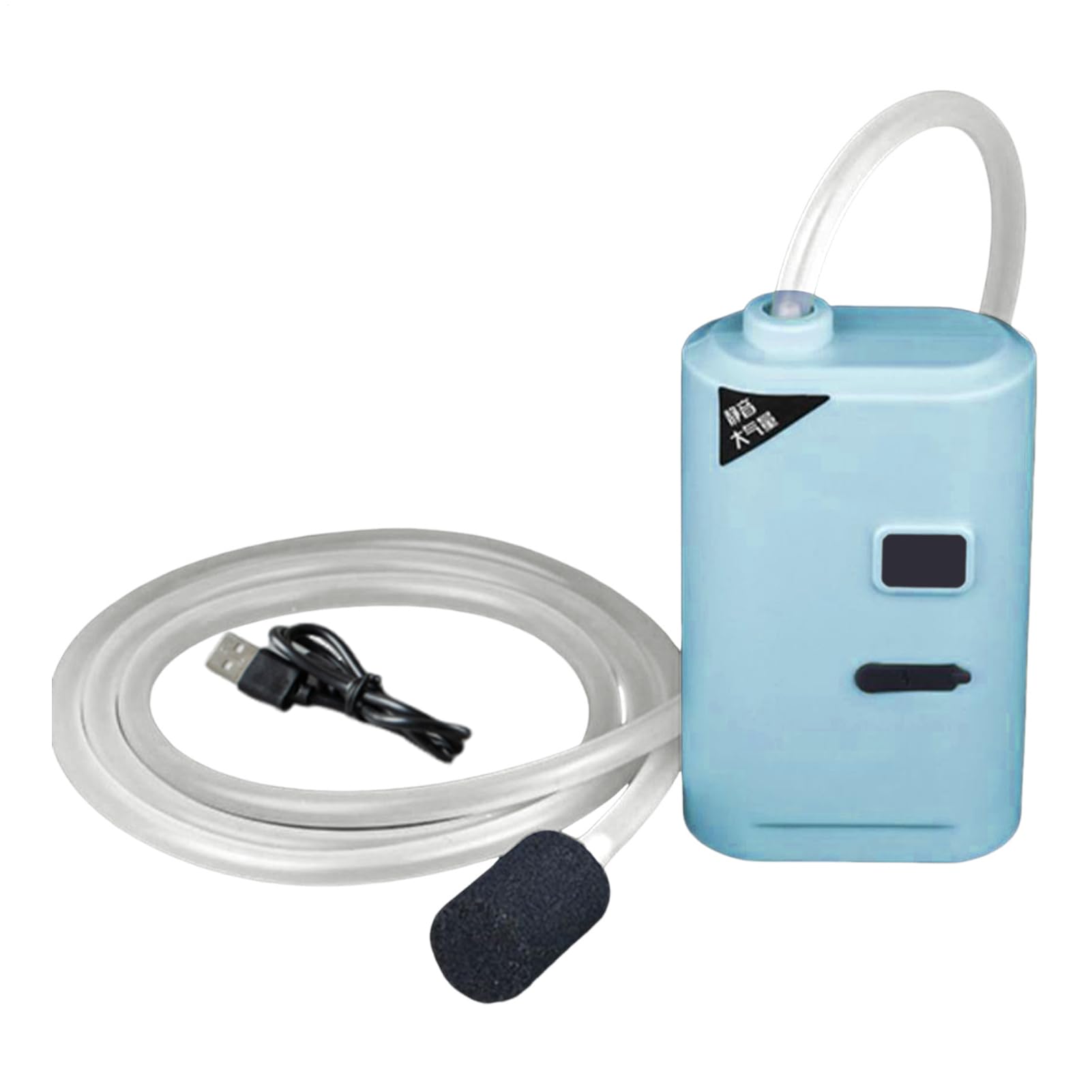 Bomba de aire para acuario y sistemas hidropónicos con burbujeador USB 8