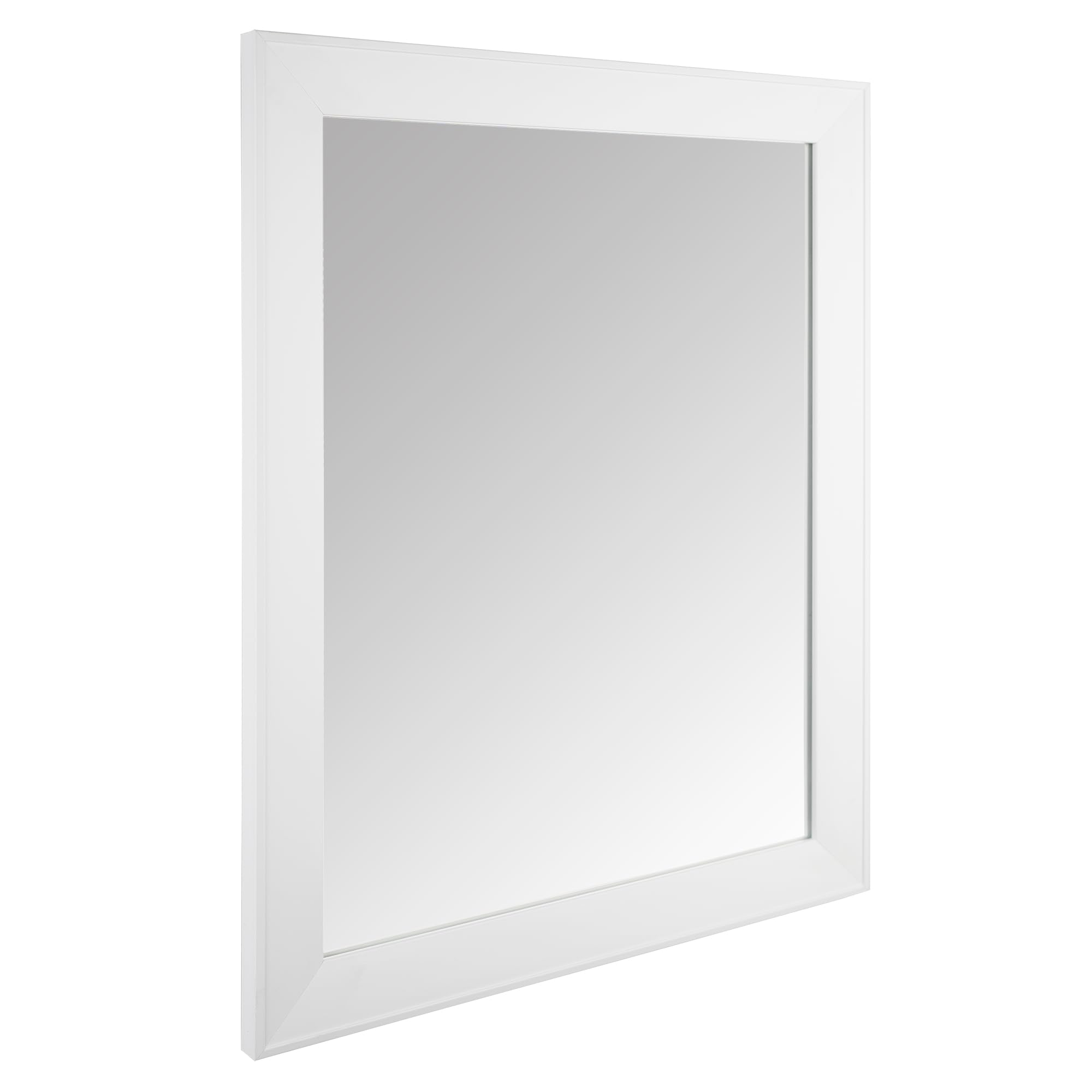 Ruomeng Rectangular Wall Mirror 16" x 20" Framed Mirror for Bathroom, Bedroom, Entryway, Living Room, White