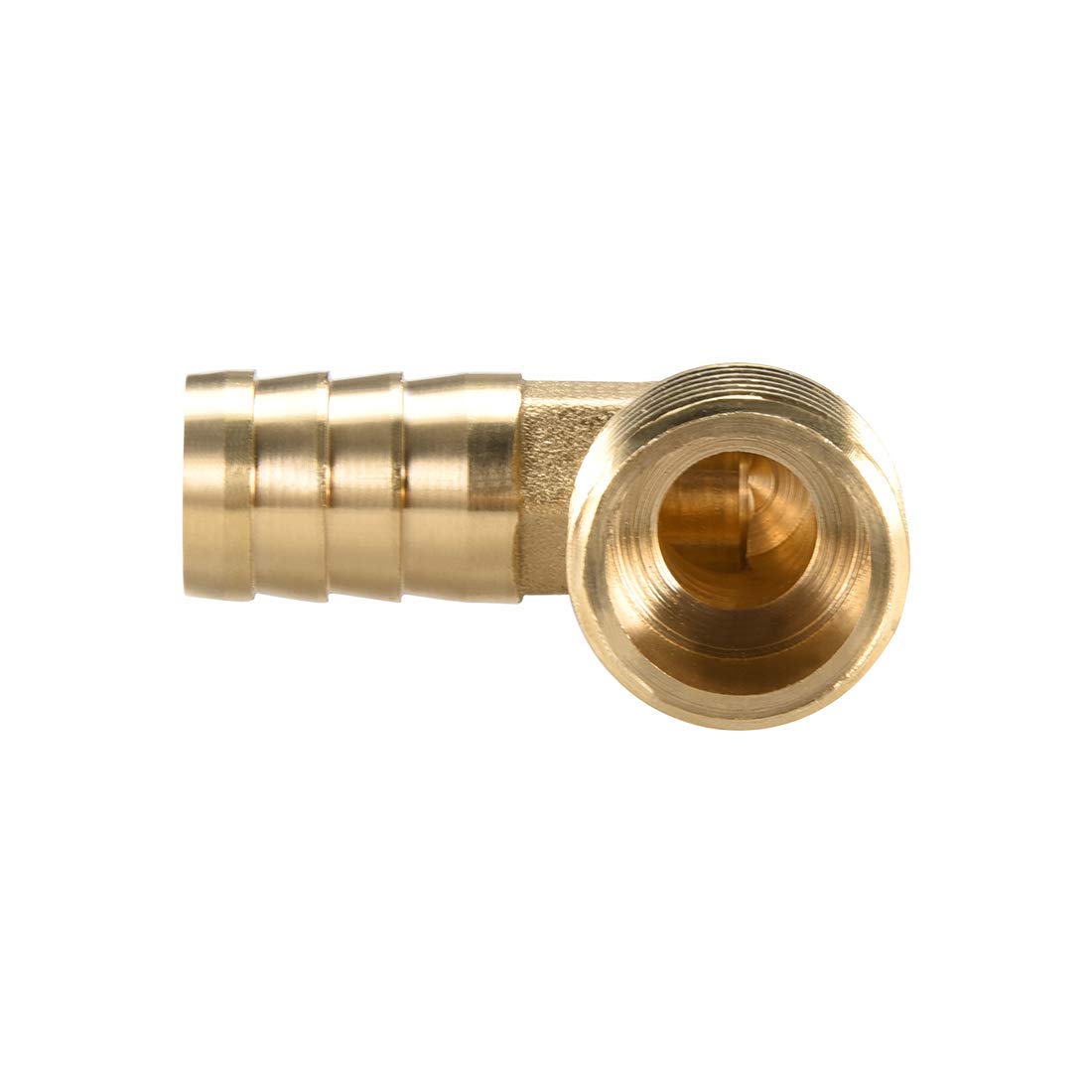 Raccordo A Gomito In Ottone 90° Filettato, Adattatore Per Tubo Da 6 A 19 Mm, BSP NPT 1/2''