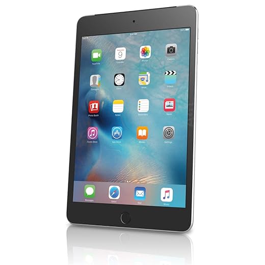 Apple iPad Mini 4, 128GB, Space Gray - WiFi (Renewed)