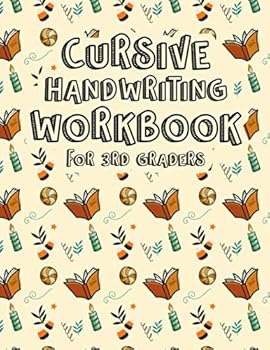 Paperback Cursive Handwriting Workbook for 3rd Graders: Cursive Writing Books for Kindergarten. Halloween Cursive Writing Practice Workbook for teens, tweens. Book