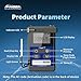 Frigga T72 Pro 4G/5G Temperature & Humidity Monitor with Ultra-Low External Sensor Real-Time Reusable Data Logger Remote Digital Recorder Rechargeable 50000 Points