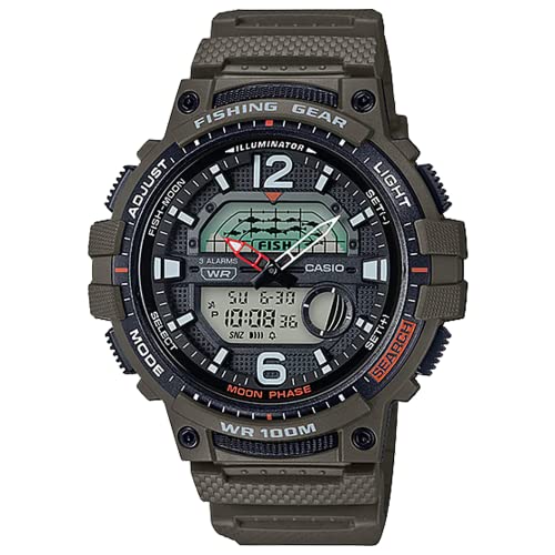 [カシオ] CASIO フィッシングギア アナデジ 腕時計 WSC-1250H-3AV オリーブグリーン メンズ 海外モデル [並行輸入品]のサムネイル