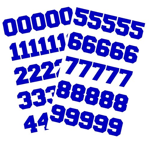 Sports Helmet Numbers 1