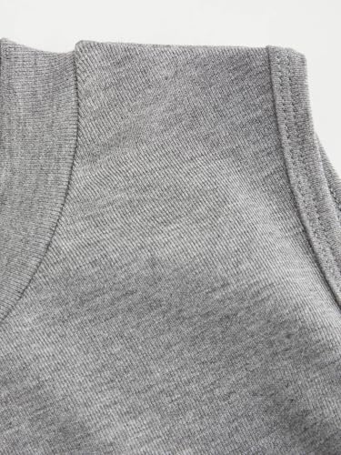 Image of CIDER Womens Tank Tops Sleeveless High Neck Ruched Crop Tops Going Out Casual Basic Ribbed Shirt Summer Fashion Clothing