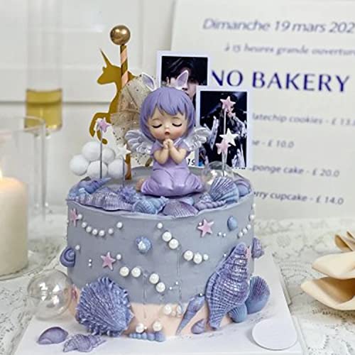 Mujiang Seashell Silicone Mold Shell Fondant Molds Cupcake Cake Decoration Tool Set #TOP6