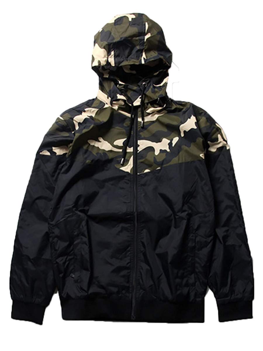 SAYSKY 迷彩柄ウィンドブレーカー XS SAYSKY 迷彩柄ウィンドブレーカー XS