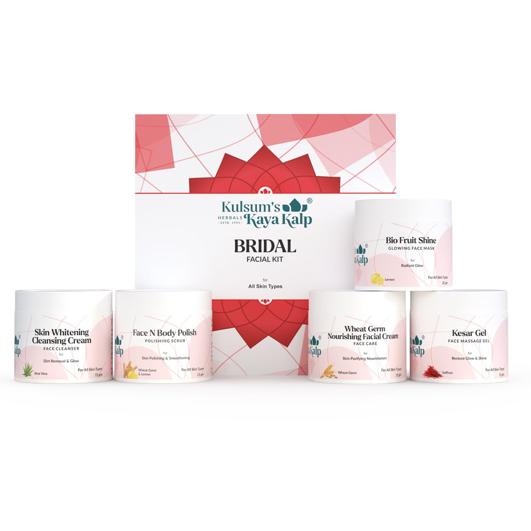 Kulsum's Kaya Kalp Bridal Facial Kit For Radiance & Flawless Skin 80 g